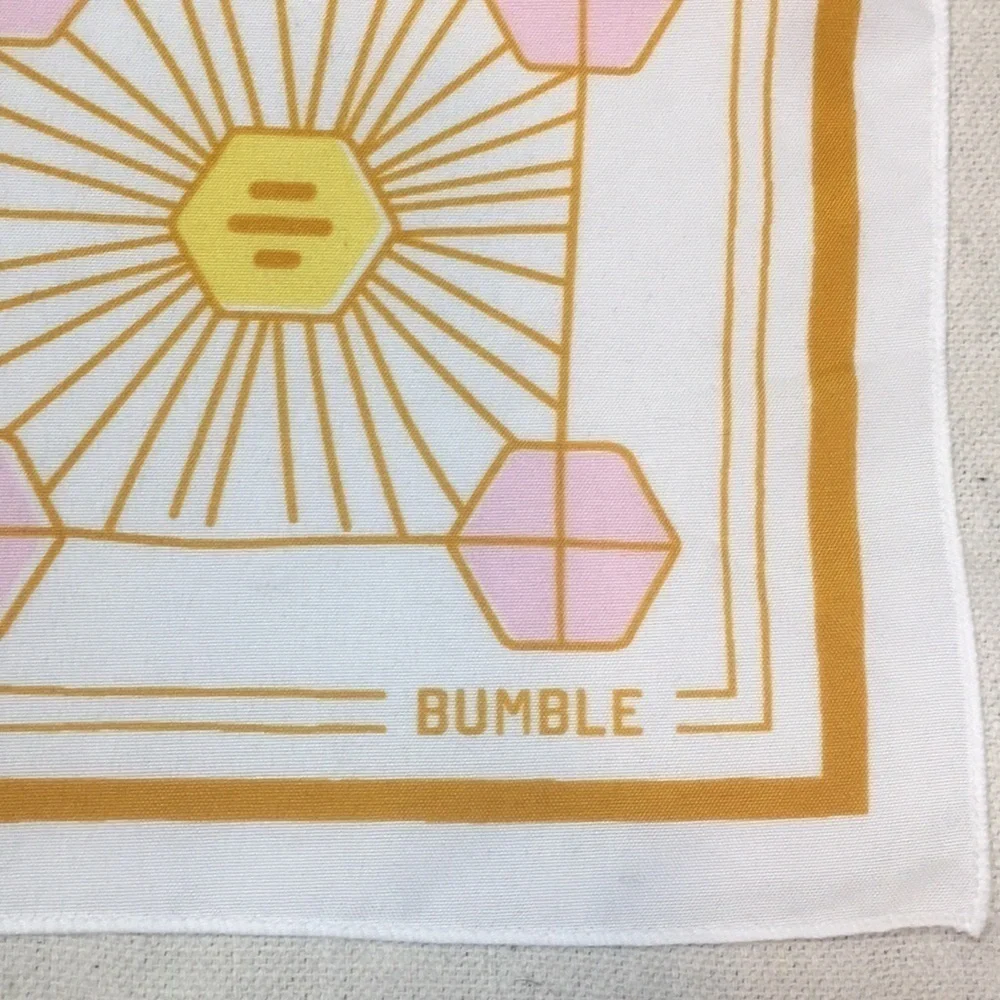 22” square Bumble Scarf